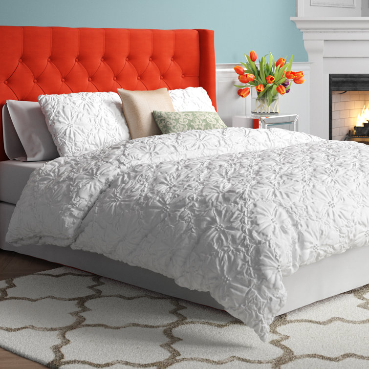 Rosdorf Park Byrne White Microfiber Comforter Set & Reviews Wayfair